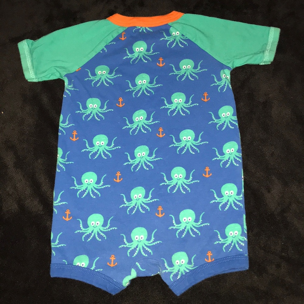 Baby romper blue octopus 6-9 months Koala Baby - Picture 5 of 8